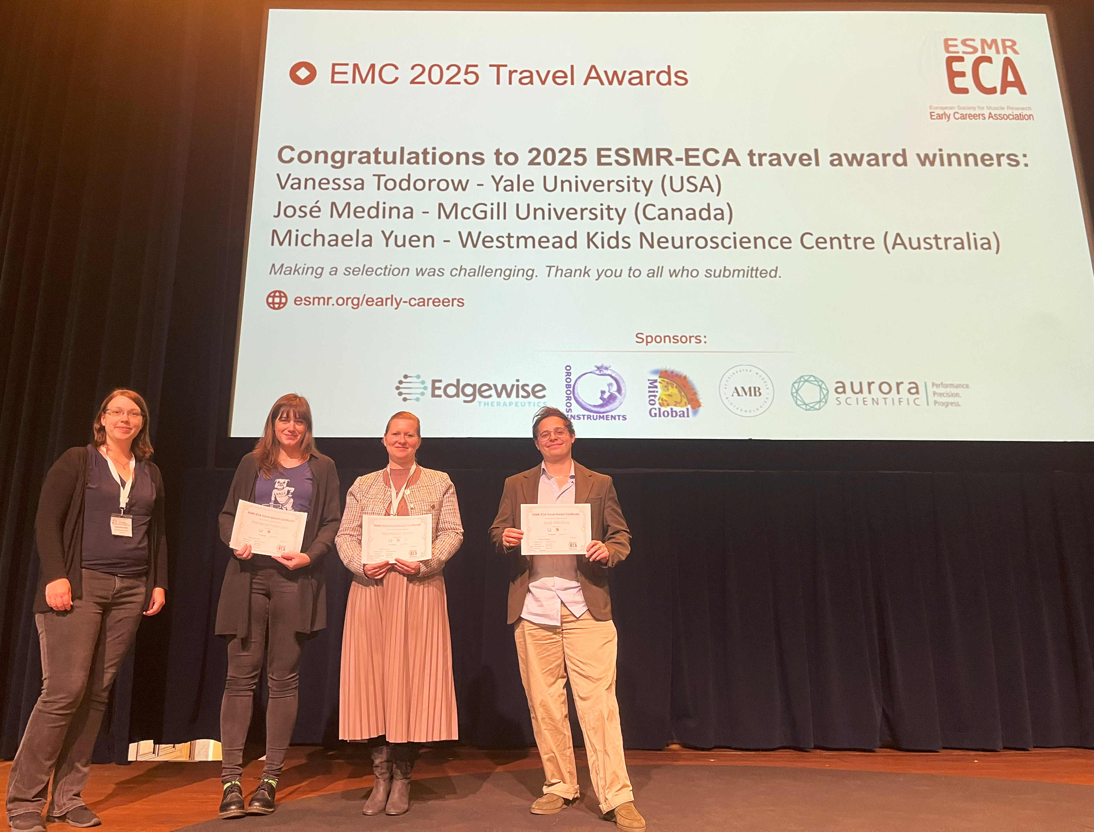 Travel award EMC 2024 Ljubljana